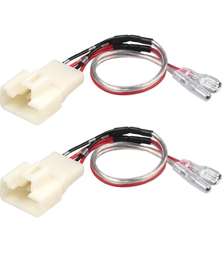 Amazon.com: RED WOLF Door Speaker Wiring Harness Connector Plug